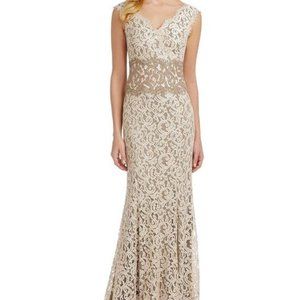 Tadashi Shoji long gown lace, Mother of Bride, Size 10